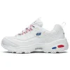 Snickers x Skechers D’ Lites 1.0 Încălțăminte de tată cu talpă joasă Alb