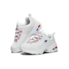 Snickers x Skechers D’ Lites 1.0 Încălțăminte de tată cu talpă joasă Alb