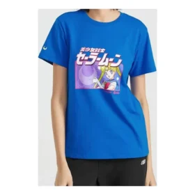 SS20 Sailor Moon Crossover cu mânecă scurtă Albastru