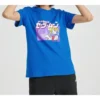 SS20 Sailor Moon Crossover cu mânecă scurtă Albastru