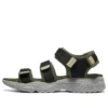 Stamina Sandale „Olive Black”