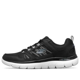 Summits Low-Top Negru/Alb