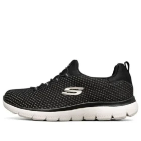 Summits Low-Top Negru/Argintiu