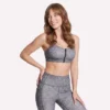 Sutien cu fermoar frontal imprimat Go Walk Evolution