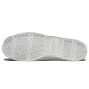 Teniși din pânză cu talpă cupsole 1, model low-top, albi