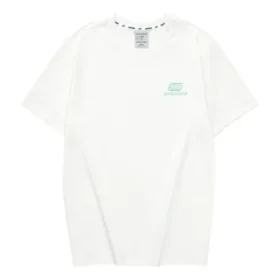 Tricou casual „Alb-albastru”