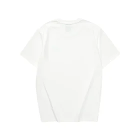 Tricou casual „Alb-albastru”