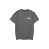 Tricou casual cu imprimeu cu litere „Grey Blue”