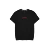 Tricou casual cu imprimeu literar „Negru Roșu Alb”