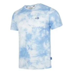 Tricou casual „White Blue”