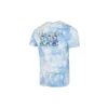 Tricou casual „White Blue”