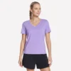 Tricou cu guler în V din bumbac Pima