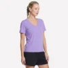 Tricou cu guler în V din bumbac Pima