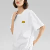 Tricou cu imprimeu „Alb Negru Roșu”