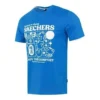Tricou cu imprimeu „Albastru Alb”