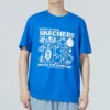 Tricou cu imprimeu „Albastru Alb”