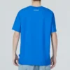 Tricou cu imprimeu „Albastru Alb”