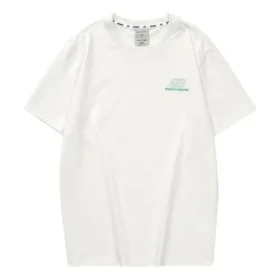 Tricou cu imprimeu logo „Alb Verde”