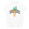 Tricou cu imprimeu Skechers x Carrots „Alb Portocaliu Negru”