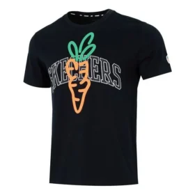 Tricou cu imprimeu Skechers x Carrots „Negru Portocaliu Gri”