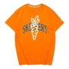 Tricou cu imprimeu Skechers x Carrots „Portocaliu Alb Negru”