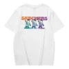 Tricou cu imprimeu Skechers x Hankow „Alb multicolor”