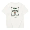 Tricou cu imprimeu Skechers x SpongeBob „Alb-verde”