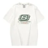 Tricou cu logo „Alb-verde”