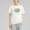 Tricou cu logo „Alb-verde”