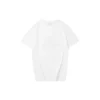 Tricou cu logo imprimat „Alb Albastru Negru”