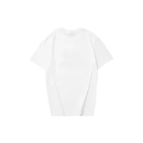 Tricou cu logo imprimat „Alb Albastru Negru”