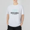 Tricou cu logo imprimat „Alb Albastru Negru”