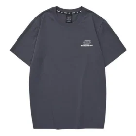 Tricou cu logo imprimat „Teal White”