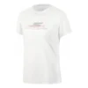Tricou cu logo sport imprimat „Alb”