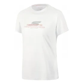 Tricou cu logo sport imprimat „Alb”