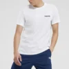Tricou cu mânecă scurtă, imprimeu, stil pentru cuplu, alb