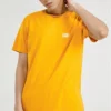 Tricou cu mânecă scurtă, respirabil, cu imprimeu larg, pentru bărbați, Skechers, galben