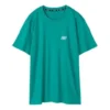 Tricou cu mânecă scurtă, respirabil, cu imprimeu lejer, pentru bărbați, Skechers, albastru