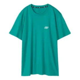 Tricou cu mânecă scurtă, respirabil, cu imprimeu lejer, pentru bărbați, Skechers, albastru