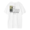 Tricou cu mânecă scurtă Skechers Printing S Knit pentru bărbați, alb