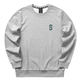 Tricou cu mâneci lungi și imprimeu cu litere „Gri”