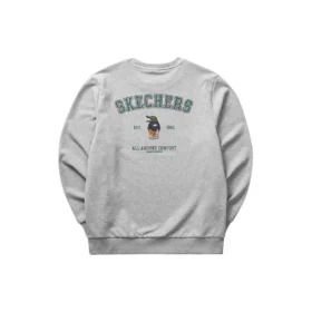 Tricou cu mâneci lungi și imprimeu cu litere „Gri”