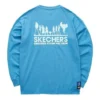 Tricou cu mâneci lungi imprimat Skechers x One Piece „Albastru Maro Galben Negru”