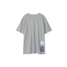 Tricou cu mâneci scurte, larg și respirabil, pentru bărbați, Skechers, gri