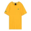 Tricou cu mâneci scurte Skechers pentru bărbați, cu imprimeu alfabet, galben