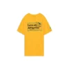 Tricou cu mâneci scurte Skechers pentru bărbați, cu imprimeu alfabet, galben