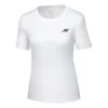 Tricou de alergare cu mânecă scurtă, alb