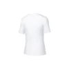 Tricou de alergare cu mânecă scurtă, alb