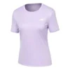 Tricou de alergare cu mânecă scurtă, violet