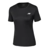 Tricou de alergare cu mâneci scurte, negru